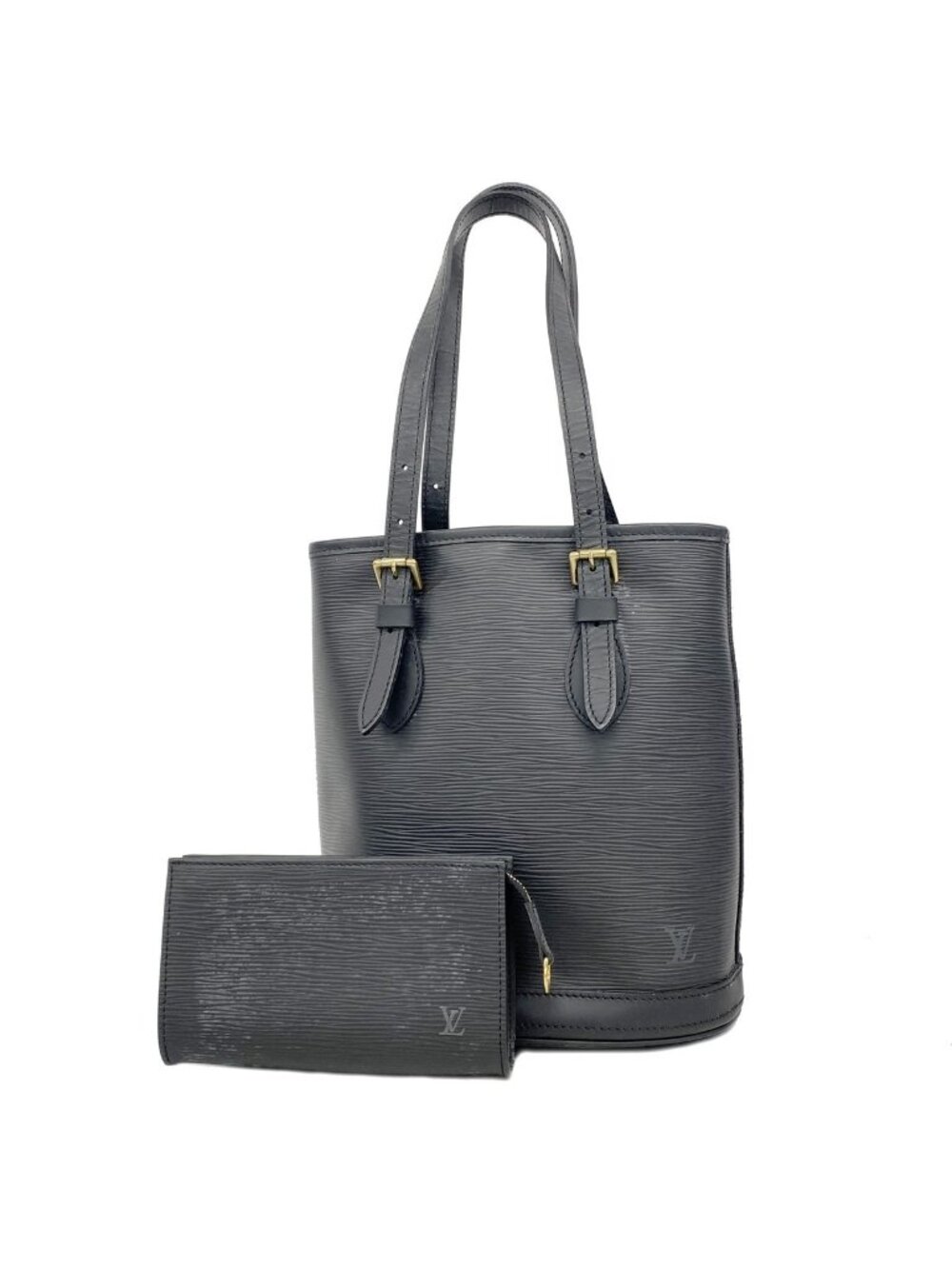 Louis Vuitton Tote Bag Epi Petite Bucket Noir